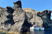 Santorini Caldera Gold Day Cruise with BBQ on board and Open Bar
