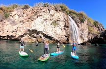 Paddle Surfing Cliffs Nerja and Cascade de Maro 