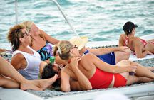 Prickly Pear Catamaran Trip from St Maarten Including Lunch