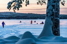 Ice Fishing Trip in Rovaniemi