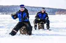 Ice Fishing Trip in Rovaniemi