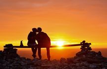 Sunset at the Arctic Circle