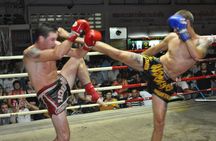 Muay Thai Boxing Match Action – Patong Stadium