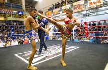 Muay Thai Boxing Match Action – Patong Stadium