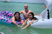 Half-Day Miami River Hop-On Hop-Off Boat Tour with Boat Party