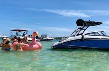 Half-Day Miami River Hop-On Hop-Off Boat Tour with Boat Party