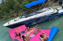 Miami Nixon Sandbar Hop-on Hop-off Boat Tour up to 10 Pax