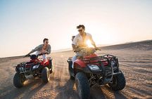 Agadir or Taghazout: Quad Bike Beach and Dunes Ride with Snacks