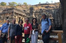 Explore UNESCO Ellora-Ajanta caves-two days guided tour with other attraction