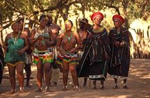 Private Guided Cultural Day Tour of Zulu Village & PheZulu Safari Park