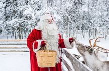 Trip to Arctic Circle, Santa Claus Village and Santas Reindeer