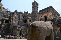 Explore UNESCO Ellora-Ajanta caves-two days guided tour with other attraction