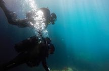 Diving baptism in the Montgrí Natural Park