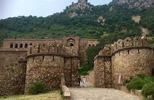 One Day Guided Sariska Tiger Reserve - Bhangarh - Chandboari (Stepwell) by Cab