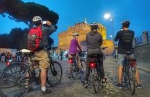 Rome at sunset is magic on two wheels