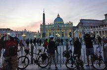 Rome at sunset is magic on two wheels