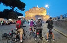 Rome at sunset is magic on two wheels