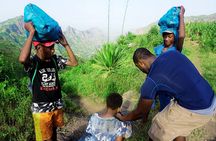 From Praia: Serra Malagueta to Principal Valley Hike & Lunch with a Local Family