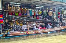 Damnoen Saduak Floating Market with Paddle Boat Ride (ex Bangkok)