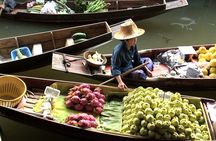 Damnoen Saduak Floating Market with Paddle Boat Ride (ex Bangkok)