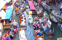 Damnoen Saduak Floating Market with Paddle Boat Ride (ex Bangkok)
