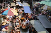 The Best of Damnoen Saduak (Floating) & Maeklong (Railway) Market