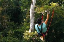PRIVATE Cave Tubing & Zipline Tour with lunch from Placencia 