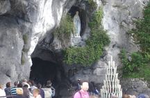 Our Lady of Lourdes, guided tour, on foot, of the sanctuary.