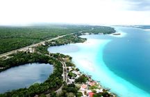Full day tour to BACALAR, Beach Club, Kayak and an amazing Cenote