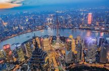 Private Tour of Shanghai Night View and Dinner in Oriental Pearl Tower