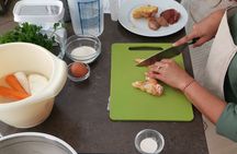 Croatian cuisine cooking class with Dolac market tour