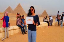 Cairo Private day tour by plane from Hurghada