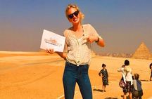Cairo Private day tour by plane from Hurghada