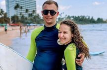 PRIVATE Surf lesson for Beginners Couple