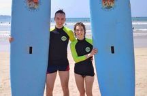PRIVATE Surf lesson for Beginners Couple