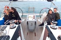 Barcelona Sailing Experience Shared Sailboat from Port Olimpic