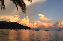 Janzu experience: massage and aquatic relaxation in the lagoon of Moorea

