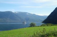 Bride's Veil and Steinsdalsfossen waterfalls with sceneries of Hardanger Fjord