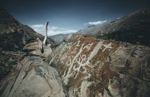 From Santiago to the Andes: 4x4, horseback riding, waterfall visit and barbecue