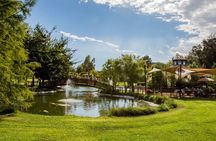 Private Transfer San Antonio Pier to Airport with Vineyard Lunch