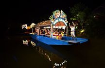 Xoximilco Night Cruise With Round Transportation from Tulum City