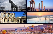 6 Days Turkey Tour Cappadocia, Ephesus, Pamukkale, Gallipoli, Troy Tour