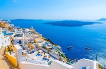 ~PRIVATE Full Day Santorini road tour 8 hours Book with us~