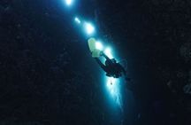 Scuba Diving at night in Mirissa
