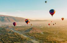 Teotihuacan´s Best Balloon Flight: Pyramids and Brewery tours 