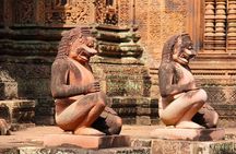 Sacred River & Timeless Temples: Kbal Spean and Banteay Srei Tour