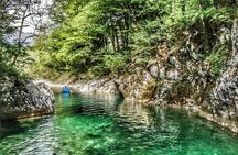 PACK-RAFT trip down the rapids of Soča river