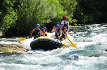 Rafting in a small group with caving & cliff jumping,free photos & videos