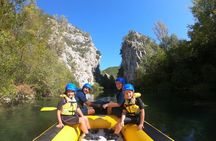 Private rafting on Cetina river with caving & cliff jumping,free photos & videos