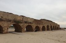 Private trip to old city-Caesarea and the Baha'i Gardens in Haifa